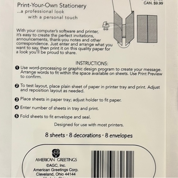 NWOT American Greetings Blue and Pink Baby Cards - Picture 2 of 2